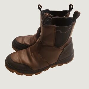 Ozark Trail Waterproof Winter Boots Mens 11 Brown 3M Thinsulate Insulated 200g